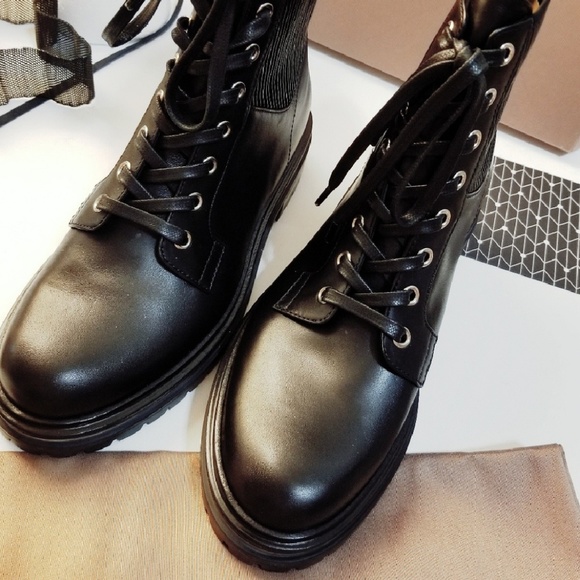 SOLD ❌Gianvito Rossi's Martis combat boots - Picture 3 of 5